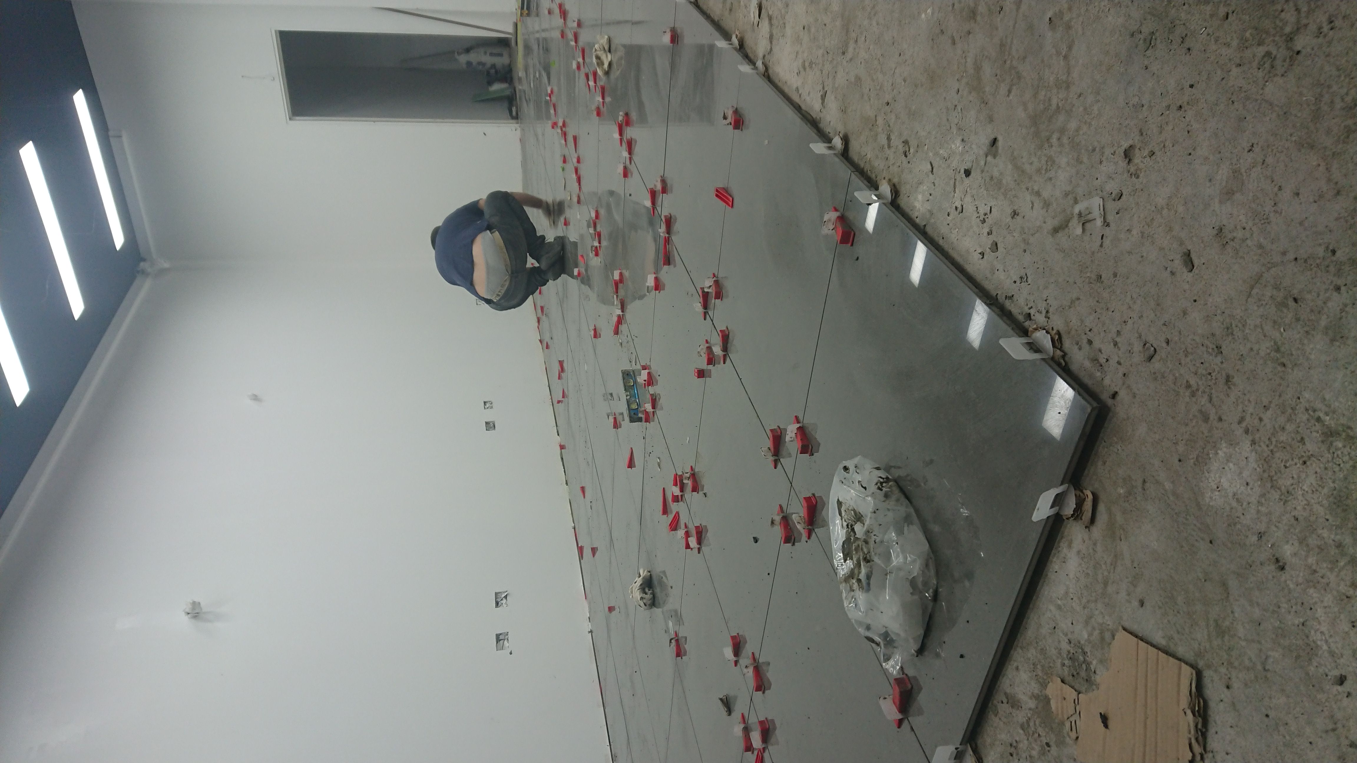Gulf Builder commercial floor tiling installation