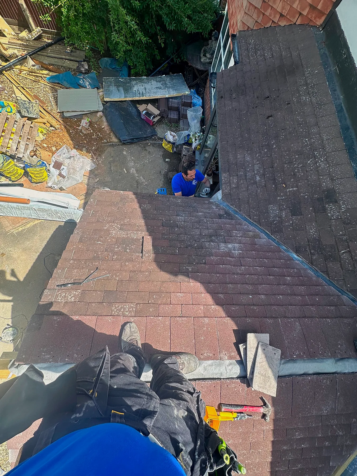 Weatherproof roof preparation by Gulf Builder