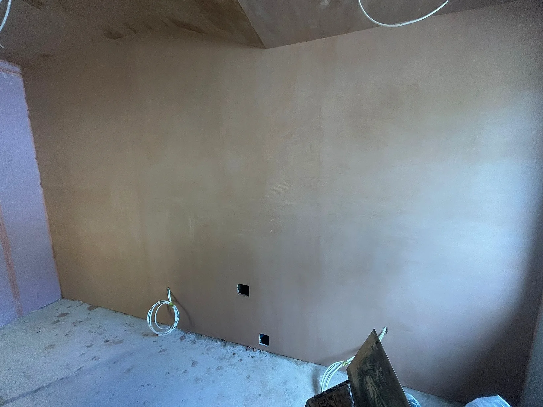Internal finishing stage of a Gulf Builder loft conversion